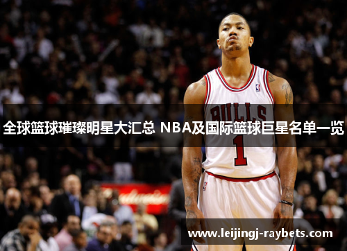 全球篮球璀璨明星大汇总 NBA及国际篮球巨星名单一览